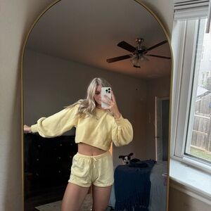 Princess Polly Light Yellow Lounge Set